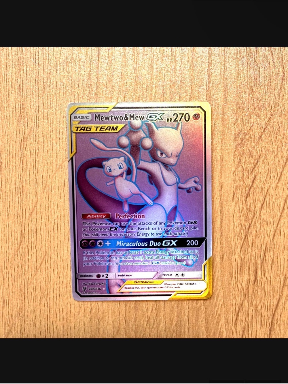 Mewtwo and mew GX custom cards - Picture 2 of 4